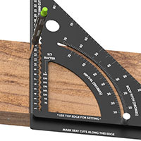 Pro Square used for 90° angles