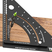 Pro Square used for 1/3 rafter